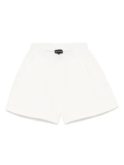 Emporio Armani jersey-texture shorts White EW000893AF12538