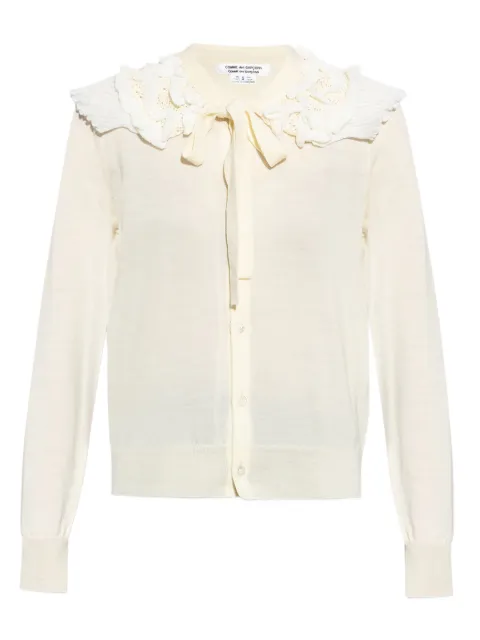 Comme Des Garçons Comme Des Garçons wool cardigan Neutrals RON513