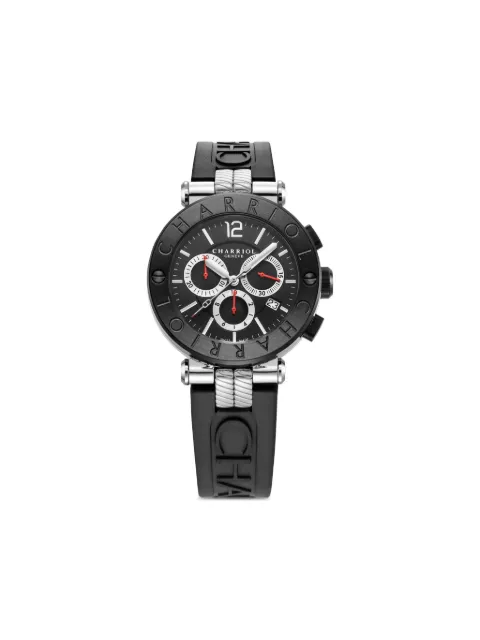 Charriol Navigator Cruise 41mm Black CR41CB142003