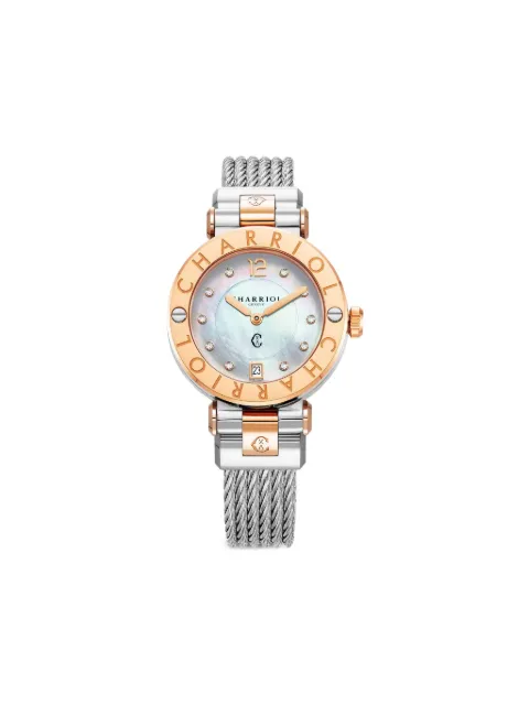 Charriol Navigator Cruise 36mm Grey CR36SP590003