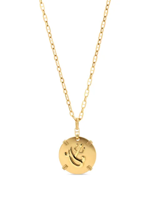 Charriol Zodiac Aquarius necklace Gold 0840412831AQ
