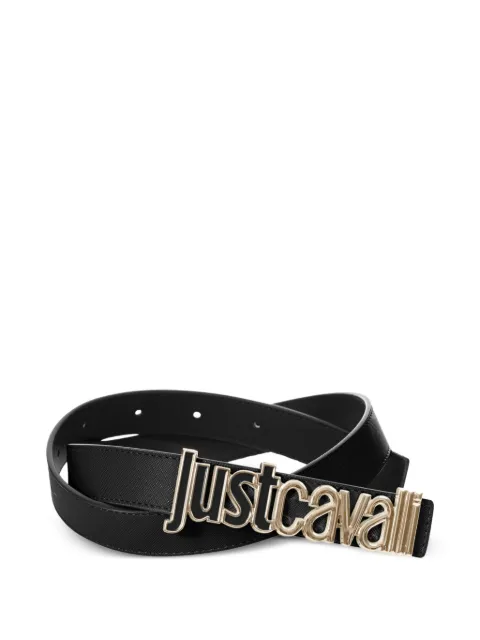 Just Cavalli logo-buckle belt Black 78RA6F3AZS766