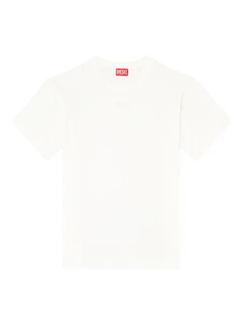 Diesel T-Norm-Int embroidered-detail T-shirt Neutrals A195240AIJU