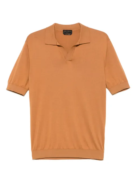 Dell'oglio fine-knit T-shirt Brown PL1MCSKSU18R