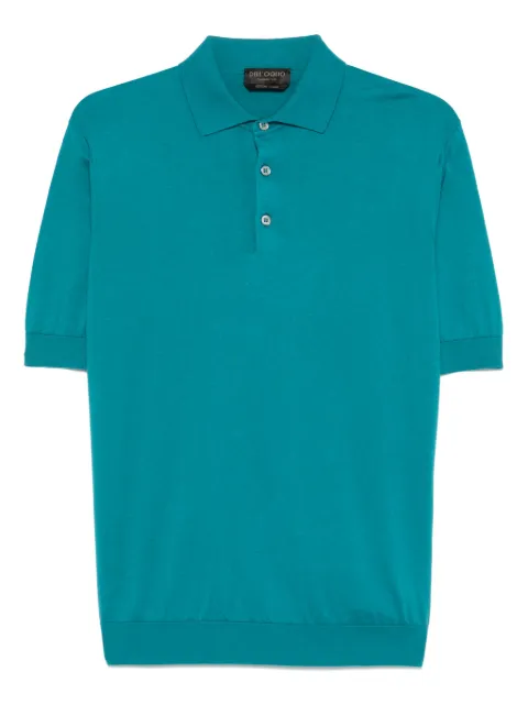Dell'oglio cotton polo shirt Green PL1MCSU18R