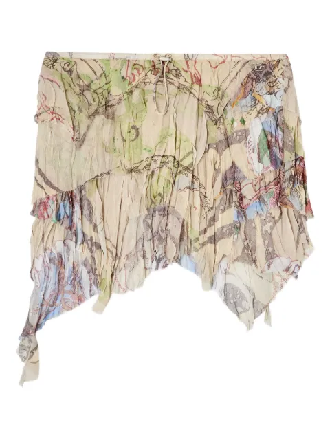 Diesel O-Silla mini skirt Neutrals A183760WFCE