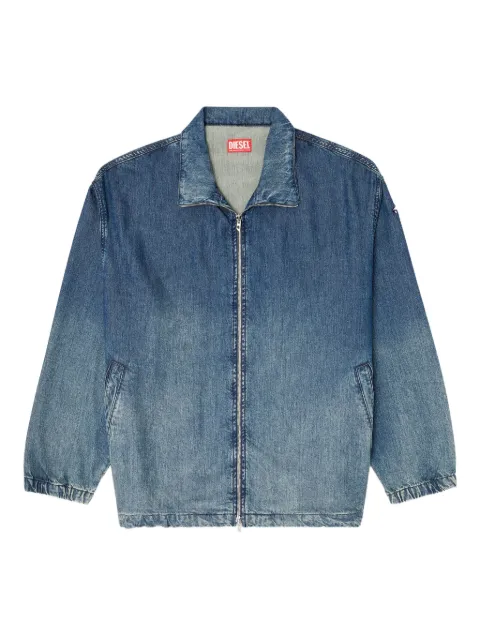 Diesel D-Krap-S6 zip-fastening denim jacket Blue A18613068TC