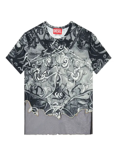 Diesel T-Inlay T-Shirt Black A184180BJBT
