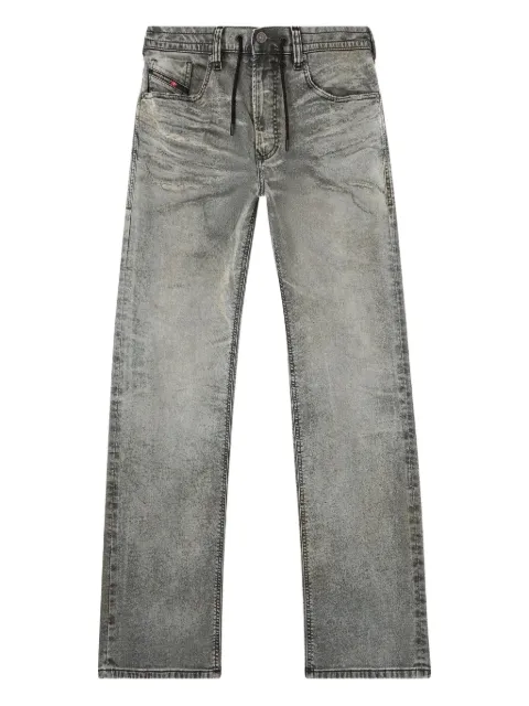 Diesel Relaxed 2080 faded straight-leg jeans Grey A1786709M35