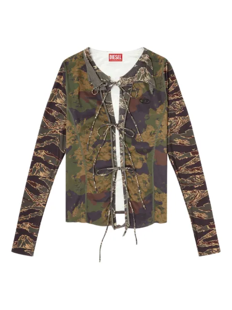 Diesel T-Afry top Green A185180NKCZ
