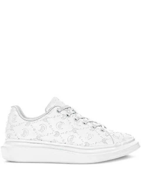 Just Cavalli logo-debossed sneakers White 78QA3SBEZSC31