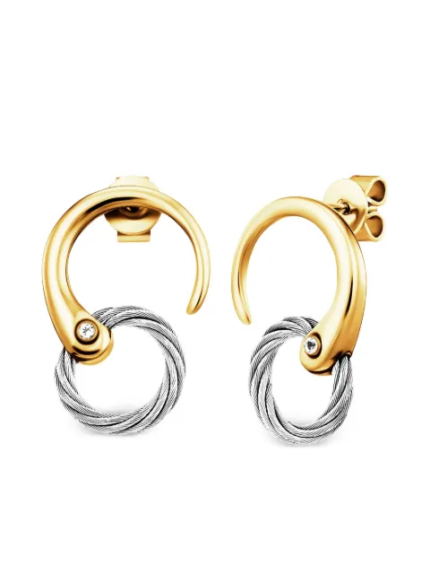 Charriol Zen Extension earrings Gold 310412320