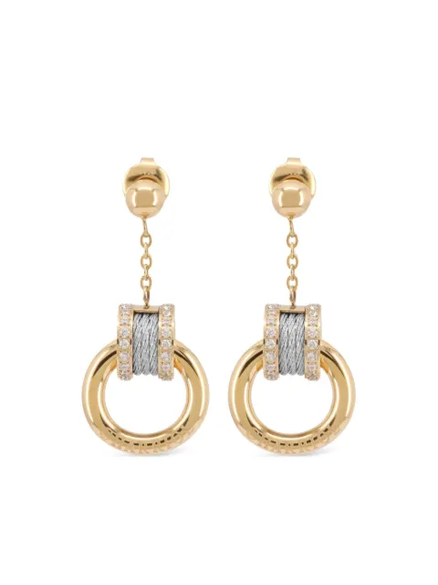 Charriol Forever Embrace earrings Gold 3104113943