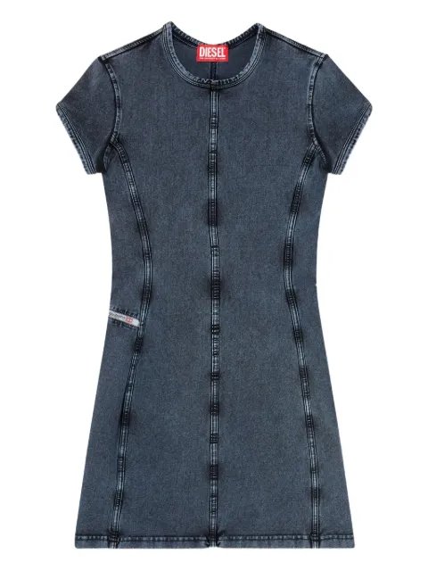 Diesel D-Cupsleeves denim mini dress Blue A195170KIBY