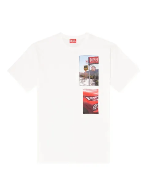 Diesel T-Boxt-T3 graphic-print T-shirt White A194670PLAT