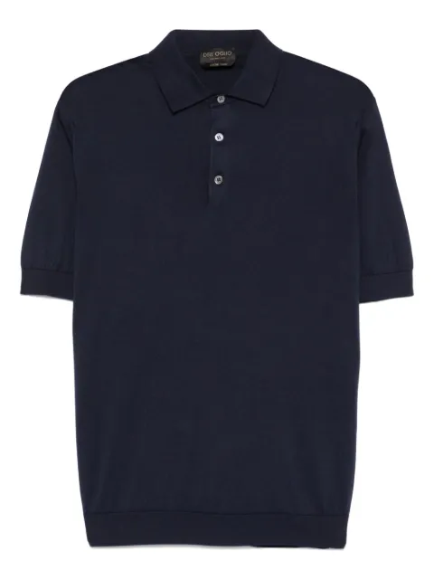 Dell'oglio cotton polo shirt Blue PL1MCSU18R