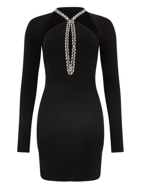 Roberto Cavalli cut-out mini dress Black UKR161JE034