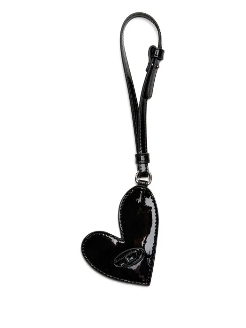 Diesel Play mirror heart-shaped keychain Black X10212P6255