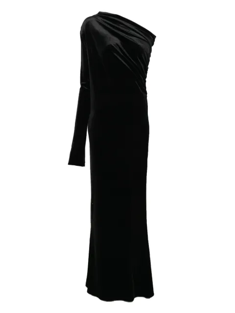 Alchemy velvet gown Black LIA717