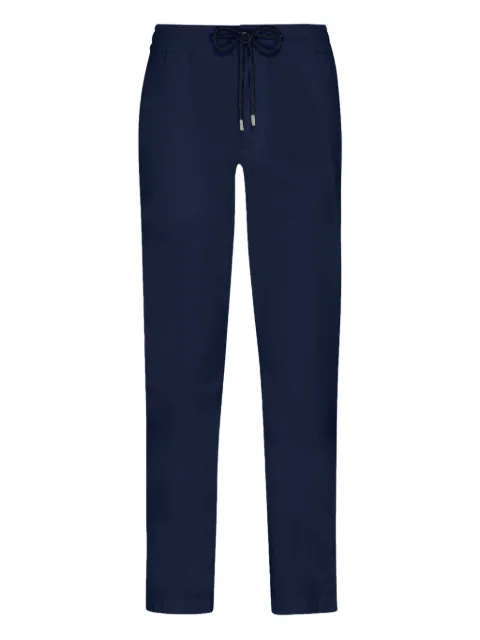 Vilebrequin satin trousers Blue CLMAX175