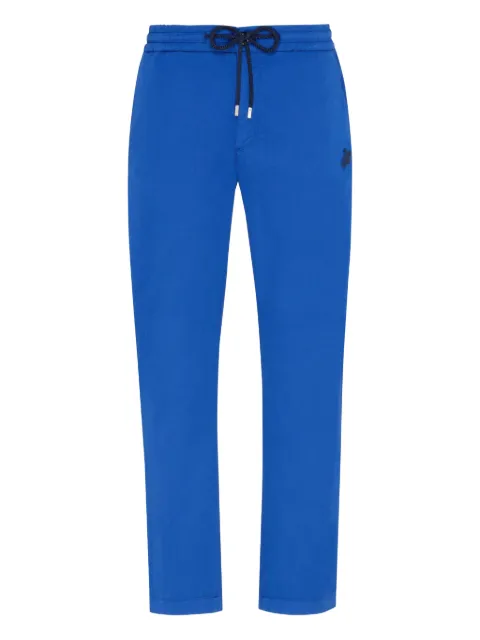 Vilebrequin cotton track pants Blue CLMC9M00