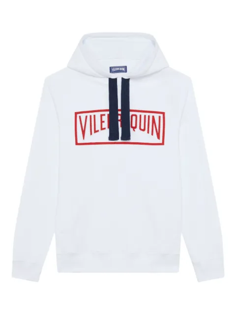 Vilebrequin logo-print hoodie White MTOC4P88