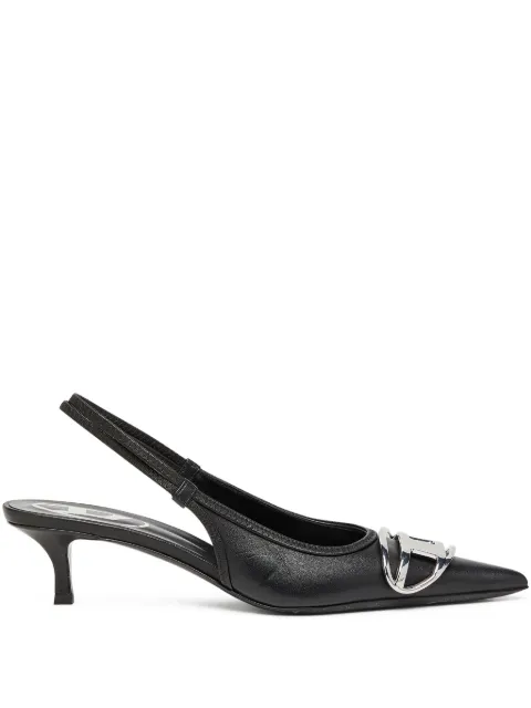Diesel 40mm D-Venus slingback pumps Black Y03706PR818