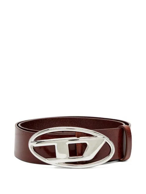 Diesel B-1dr W leather belt Brown X08727PR666