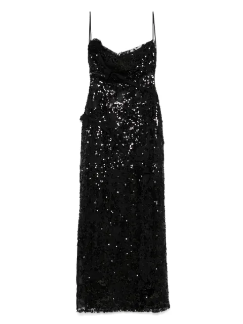 Coperni x Disney sequin-embellished maxi dress Black DR188F2032