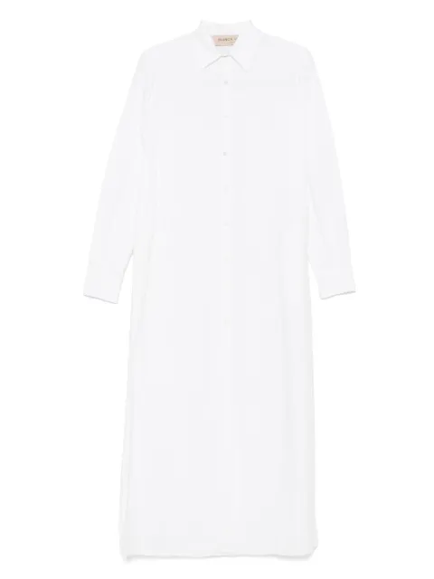 Blanca Vita belted maxi dress White CRIDIO3792