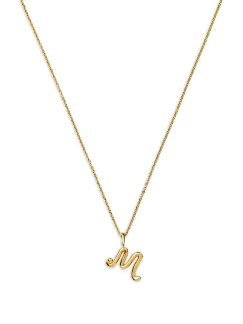 Missoma Initial-pendant necklace Gold INLGN3NSM