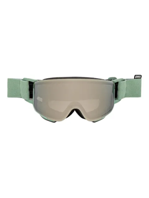 POC green ski goggles Neutrals 40850