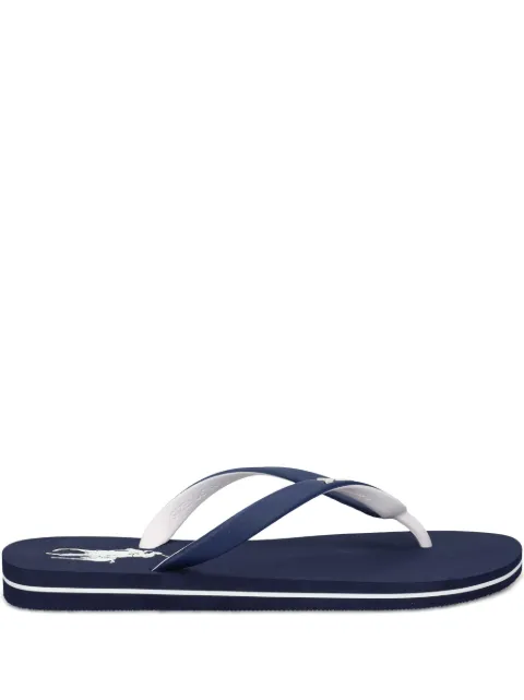 Polo Ralph Lauren Bolt Big Pony flip flops Blue 816931531001
