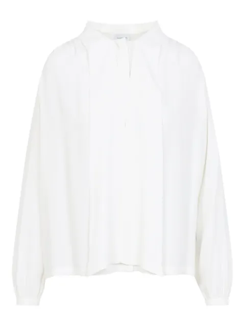 Giambattista Valli pussy bow-collar blouse White 25SSSVCA112718GDM