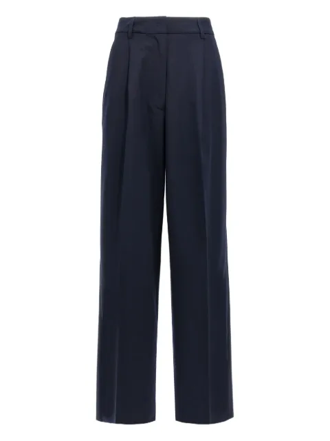 THELATEST Axel straight-leg trousers Blue SVW03104W0206ABNIGHTBLUE