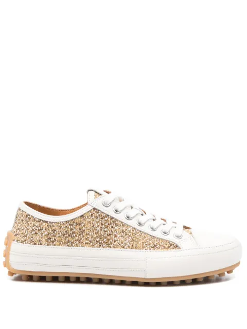 Tod's tweed sneakers Neutrals XXW59L0JI50UDH