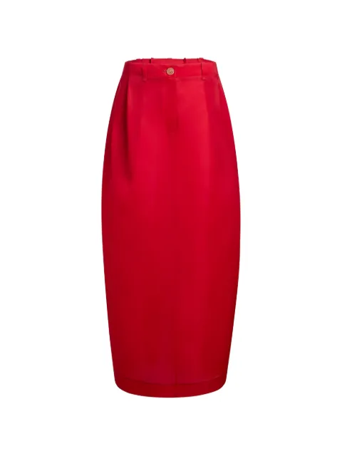 KHAITE Lucian maxi skirt Red 41493002625