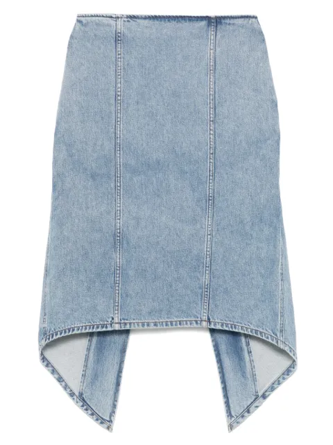 JW Anderson layered midi skirt Blue DK0027PG1774