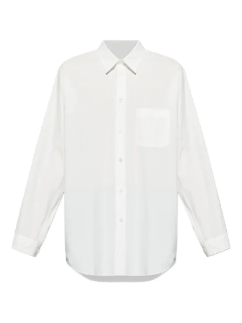 Homme Plissé Issey Miyake cotton shirt White HP56FJ317