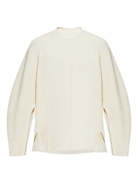 Homme Plissé Issey Miyake cotton sweater Neutrals HP56KN225