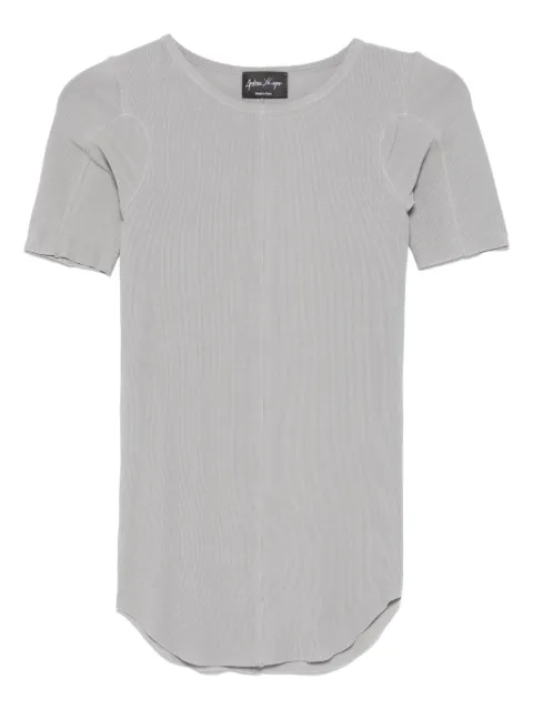 Andrea Ya'aqov fine-ribbed T-shirt Grey 25WTIB47
