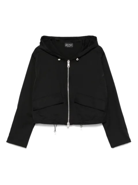 Andrea Ya'aqov hooded jacket Black 25WCRU78