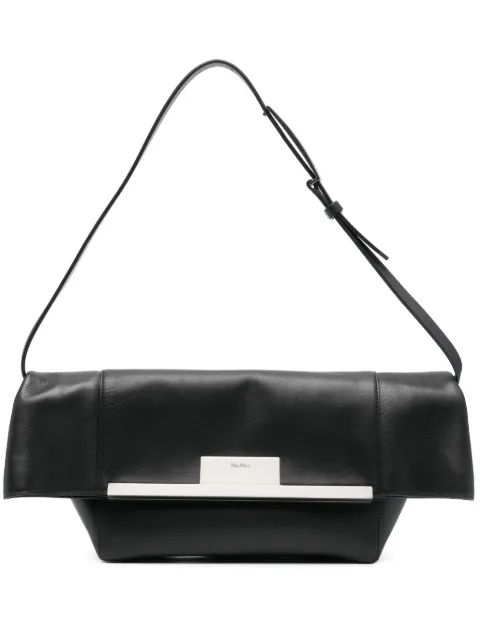 Max Mara small Clasp clutch bag Black 2514511043600