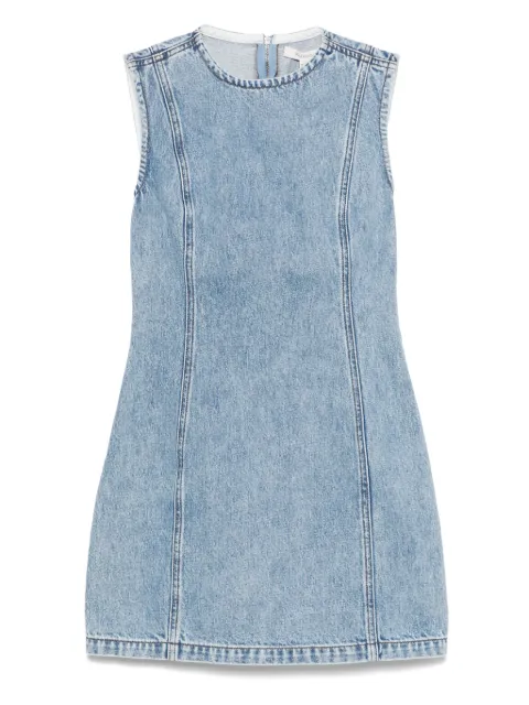 JW Anderson shift mini dress Blue DD0011PG1774