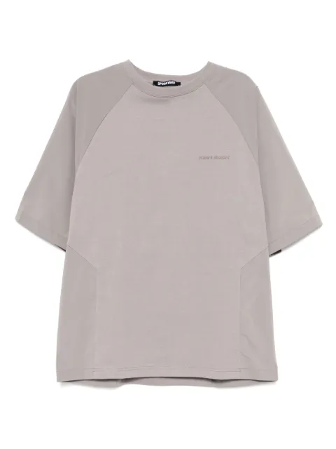 Spoonyard panelled T-shirt Grey KT085ZINC