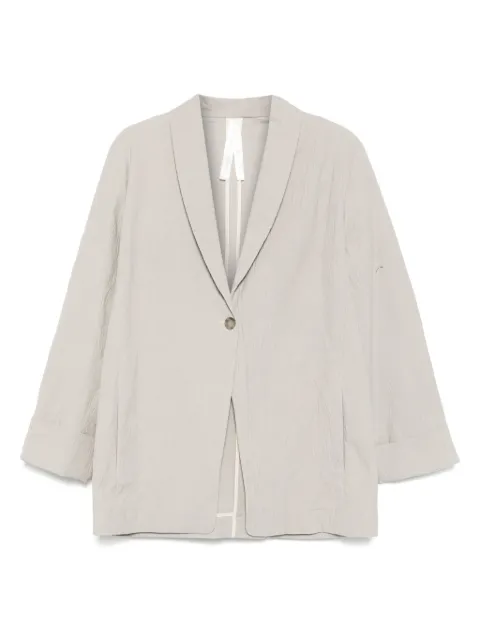 Lauren Manoogian textured blazer Neutrals SPF25C2442W195