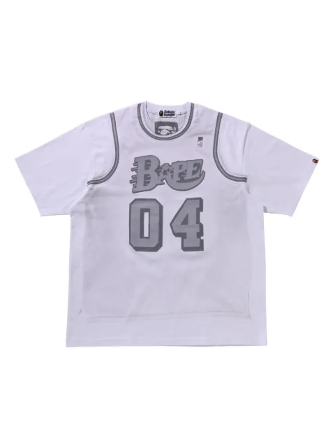 A BATHING APE® Fake Print T-shirt White 001CSL301335M