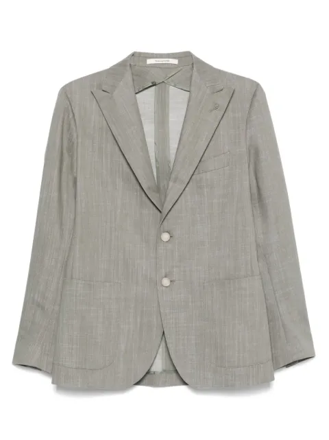 Tagliatore twill blazer Green 1SMC26KPET560009U