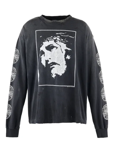 SAINT MXXXXXX cotton sweater Black SMHR80000033