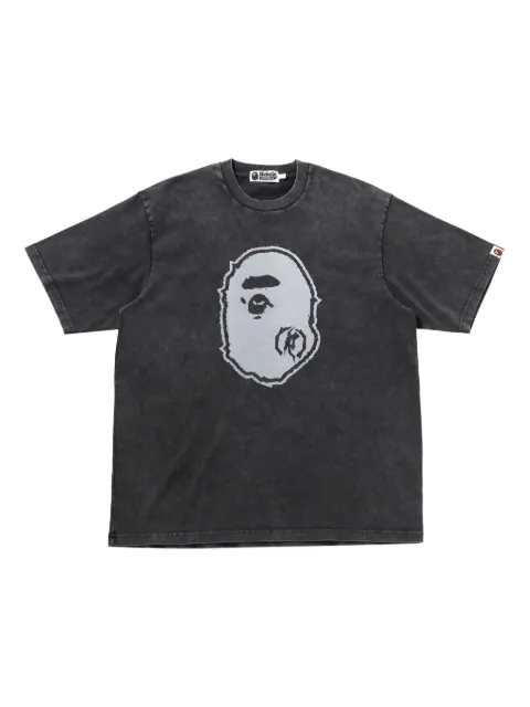 A BATHING APE® Head cotton T-shirt Black 001CSL301342M